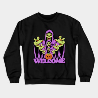 purple monster - halloween 2022 Crewneck Sweatshirt